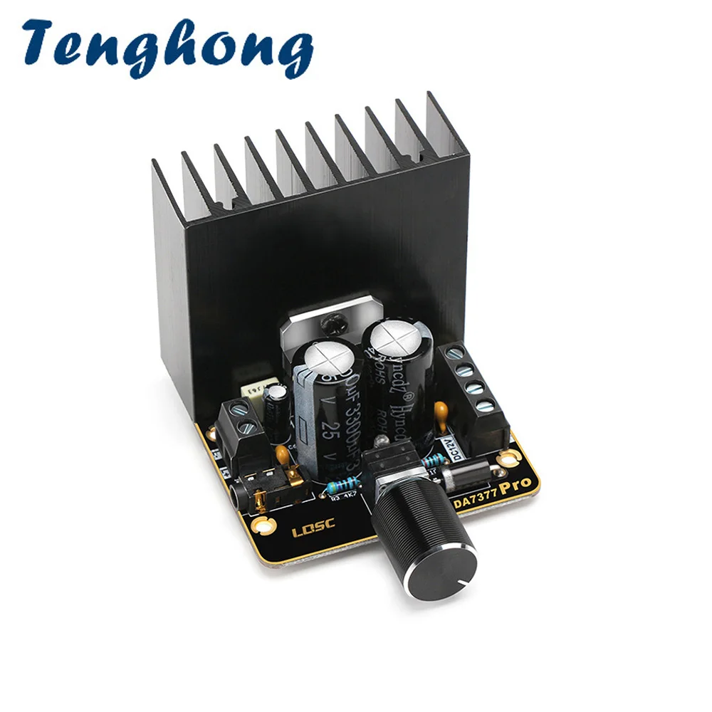 

Tenghong TDA7377 Audio Stereo Car Power Amplifier Board 35W*2 Dual Channel DC9-18V DIY Speaker Amplificador Module AB Class