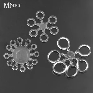 Эластичные резинки MNFT для ловли карпа, 120 шт., прозрачные кольца резинки для наживки