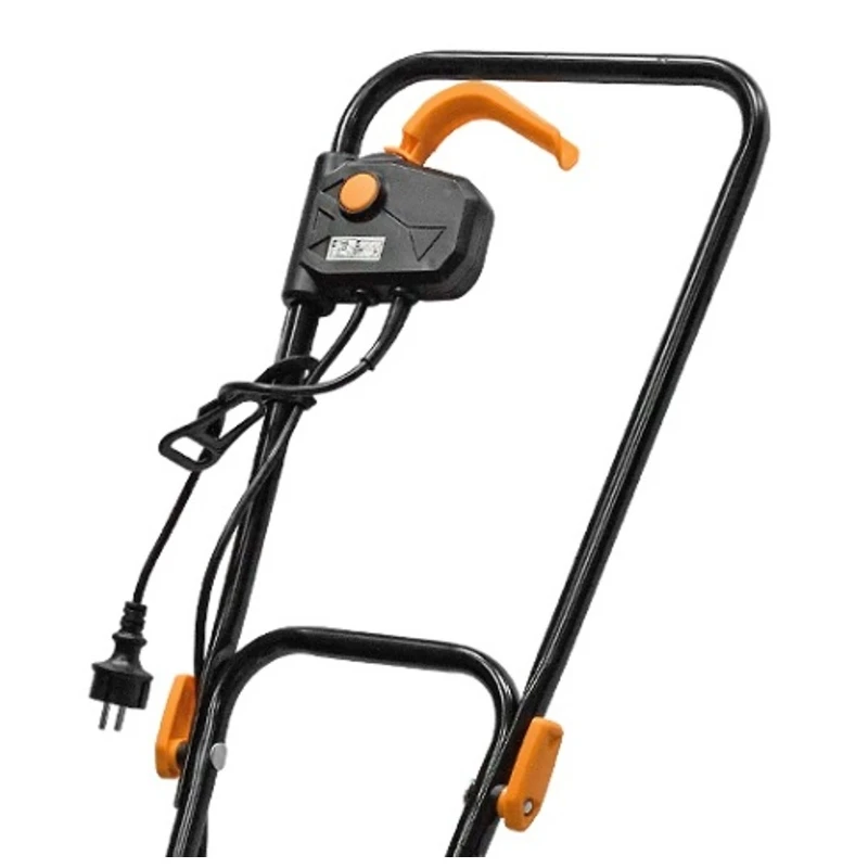 Mini electric cultivator CARVER T-300 E Walk-behind tractor Rotary cultivator Power cultivator Soil treatment Loosening the land