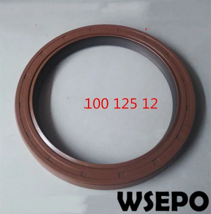 Top Quality! Crankshaft Rear Oil Seal(100*125*12 mm) fits for 4100/4102 4 Cylinder Water Cooling Diesel Engine | Обустройство дома