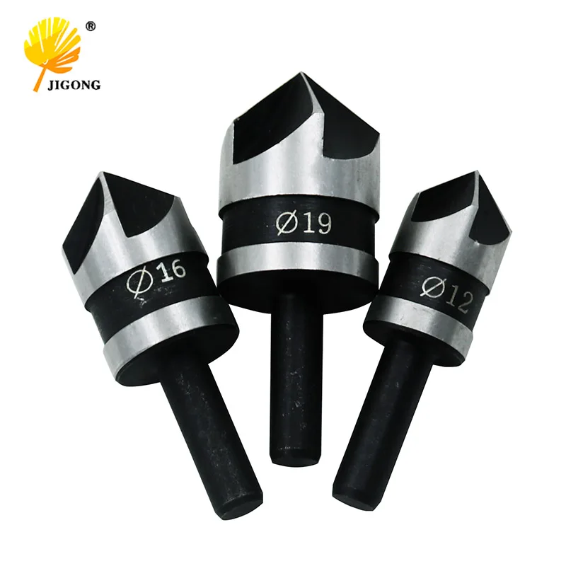 

3 шт. набор сверл с зенкером 82 градусов, биты для сверла для деревообработки, фаски, фаски