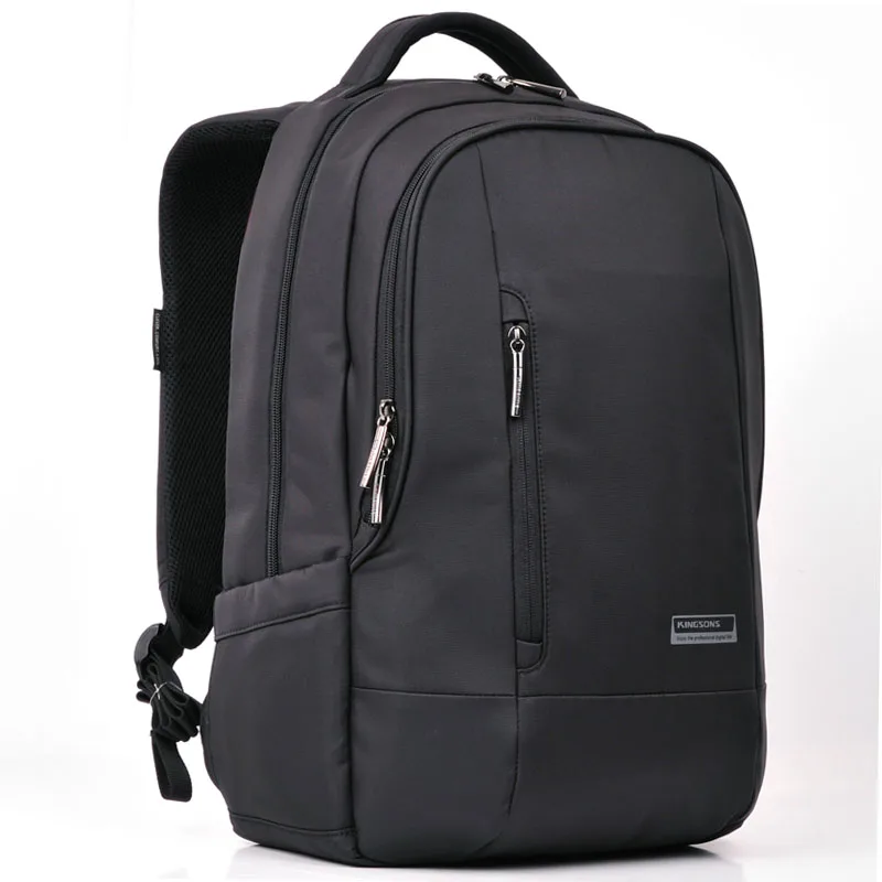 Kingsons моды черный рюкзак для ноутбука ежедневно Для мужчин компьютер bagpacks Mochila