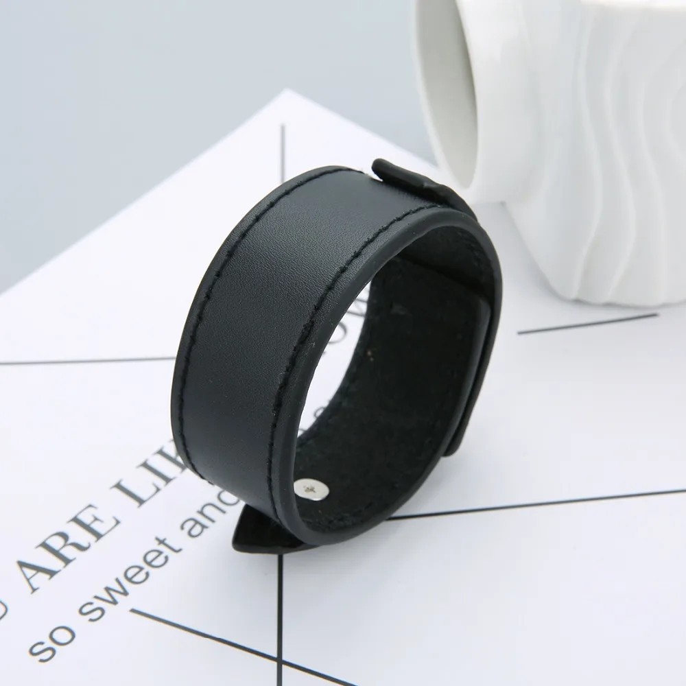 XINYAO Fashion Punk Belt Leather Wrist Wide Bracelet bangles For Men Buckle Vintage Cuff Bracelets Jewelry Gift | Украшения и