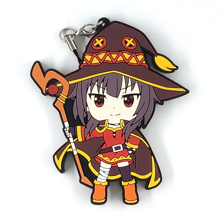 Kono Subarashii Sekai ni Shukufuku wo акваль короткая футболка с героями из японского аниме