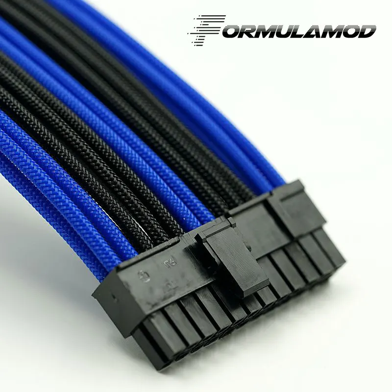 FormulaMod Fm ATX24P C ATX 24Pin материнская плата силовой удлинитель 18AWG многоцветной