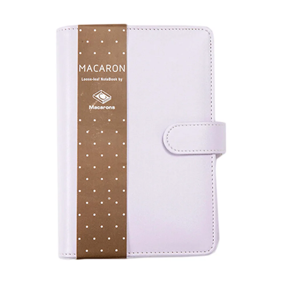 Macaron спиральная записная книжка офисный личный дневник/еженедельник/Органайзер для повестки дня милое кольцо канцелярский блокнот без листа - Цвет: PP