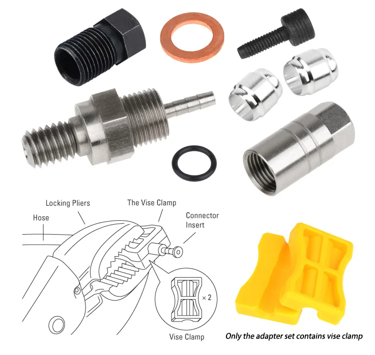 Ezmtb вставка и оливковый шланг адаптер для sram Руководство r rs rsc avid e1 3 4 7 9 xx x0