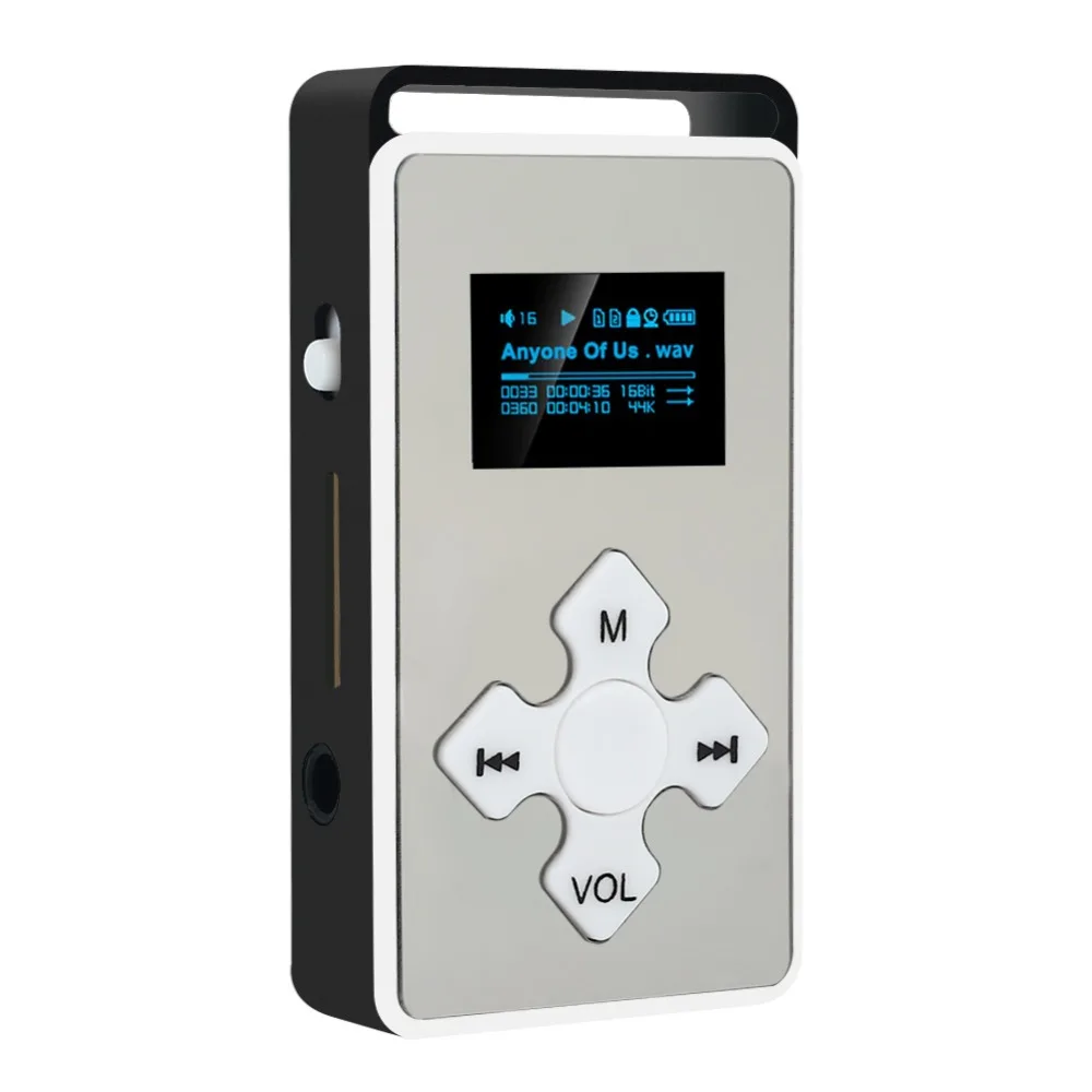 BCMaster Горячая продажа мини MP3 плеер с ЖК экраном Поддержка 16 Гб Micro SD TF карта модный