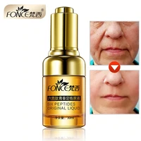korean anti wrinkle remover facial serum plant anti aging lifting firming face 25 55 age six peptides essence 30ml