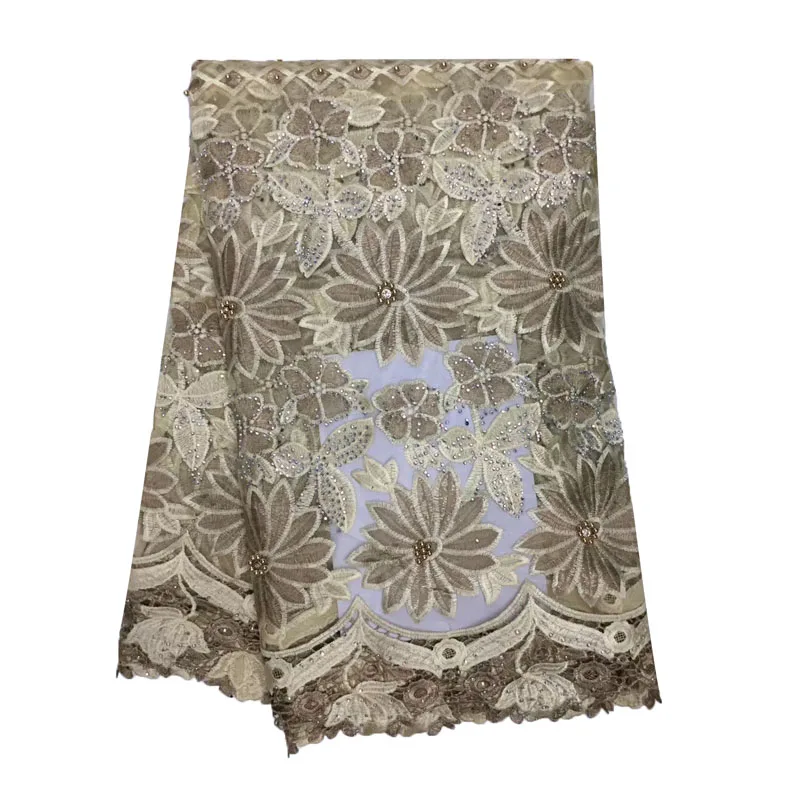 Африканская кружевная ткань 2018 Новое поступление африканская для свадебных