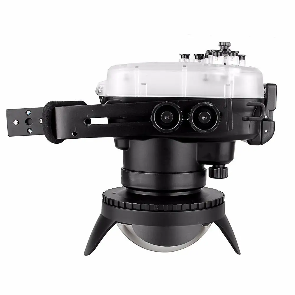 Водонепроницаемый корпус камеры Meikon 40 м/130 футов для Sony A6300 + алюминиевая ручка 67