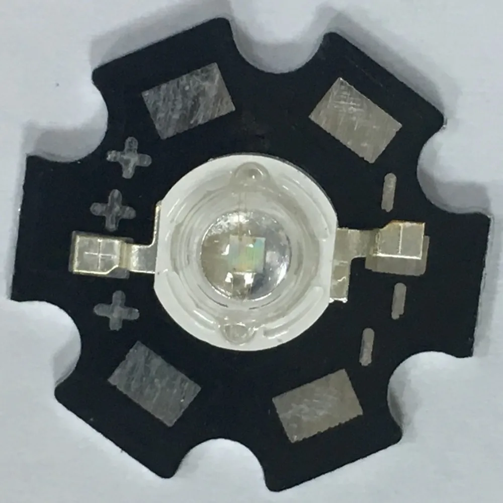 Фото Купите 20 и получите 10 бесплатно УФ-светодиодов, 10 шт., высокая мощность, 3 Вт, 420 нм, 425 нм. №2