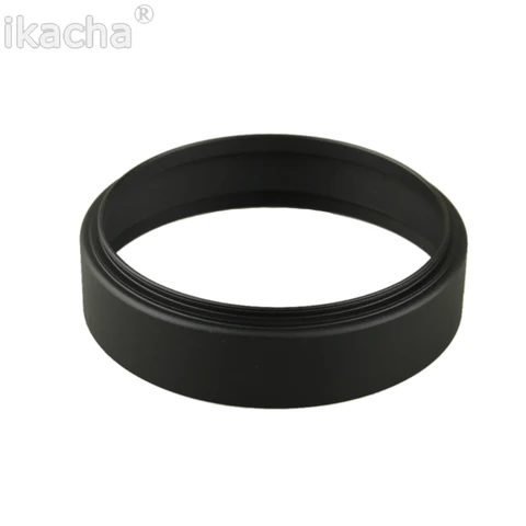 Universal 49mm Standard Screw-in Metal Lens Hood for Canon Nikon Sony Pentax All Camera