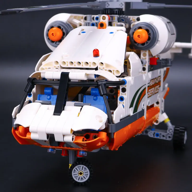 LegoINGlys technic 20002 конструктор совместимый с LEGO вертолет 42052 самолет Развивающие