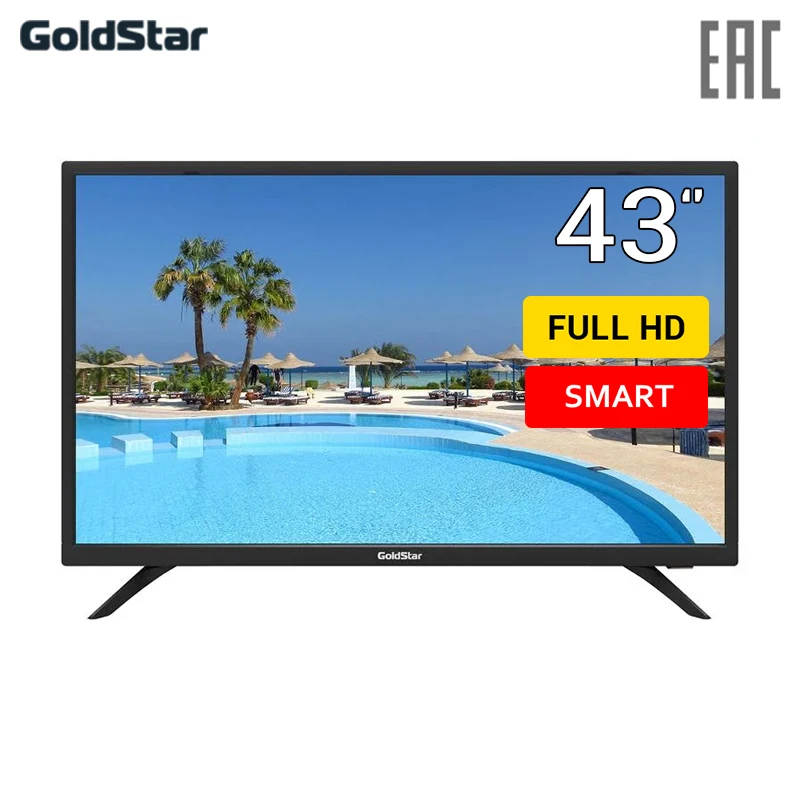 Телевизор 43&quot GOLDSTAR LT 43T600F FullHD Smart TV|Запчасти к телевизорам| |