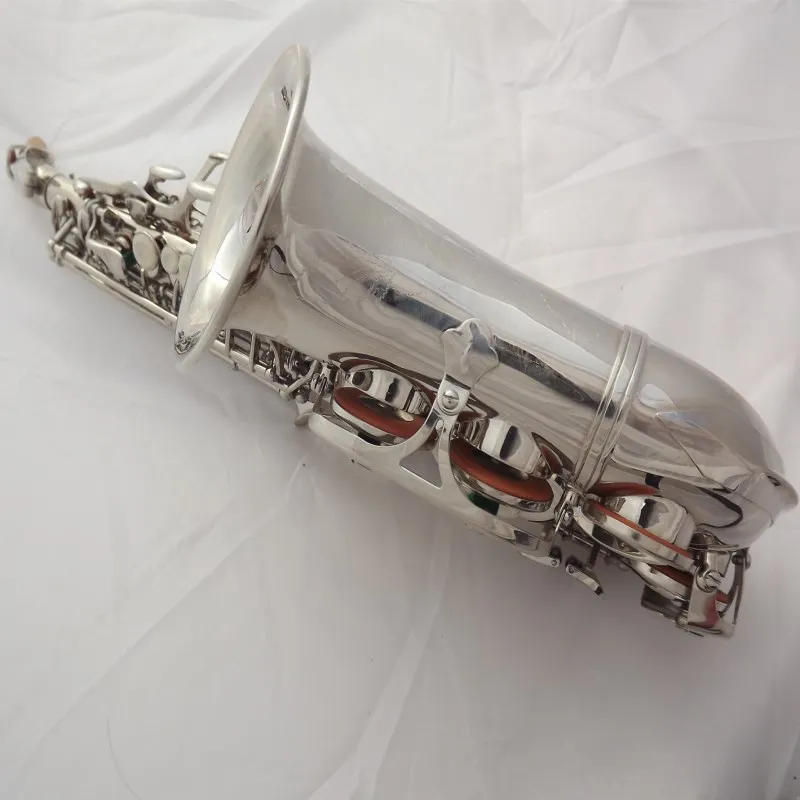 Янагисава изогнутый саксофон сопрано SC 9937 посеребрение латунь профессиональные