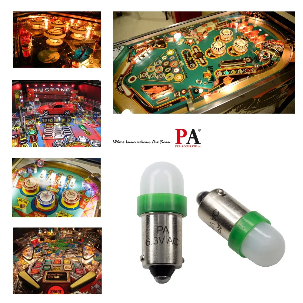 PA светодиодный 20 шт. x #1893 #44 #47 #1847 BA9S 2SMD 2835 Светодиодный светильник для приборной