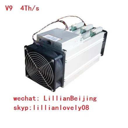 Б/у Bitmain AntMiner V9 4Th/s для биткоинов btc Майнер Asic 4T|Блок-чейн/майнер| |