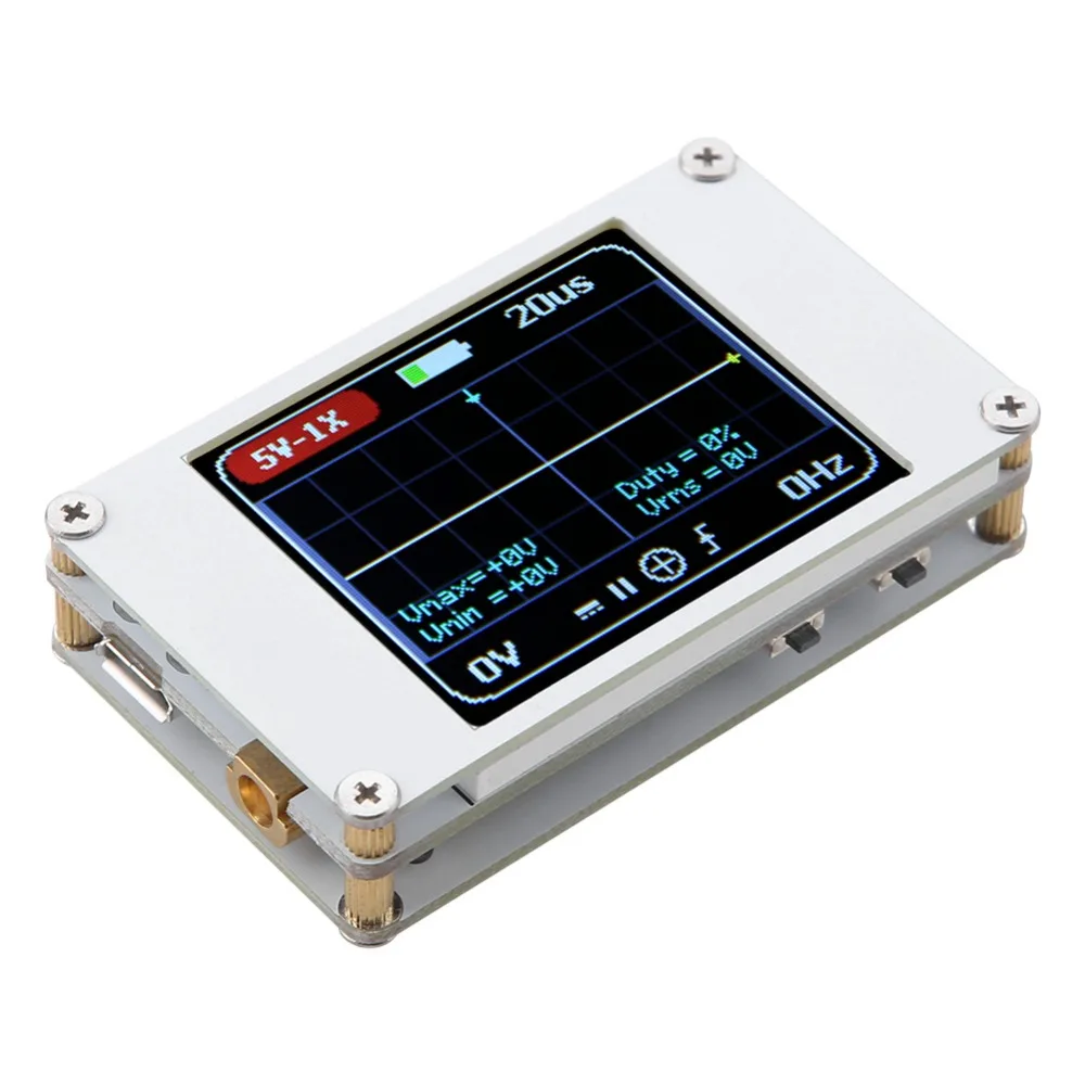 Портативный мини карманный ультрамаленький цифровой осциллограф DSO188 полоса