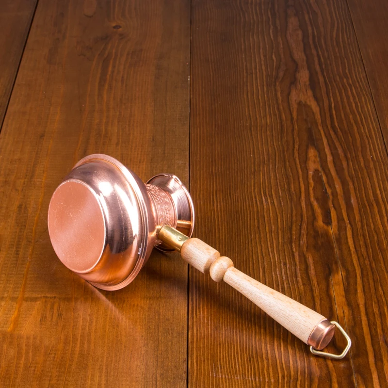 Турка медная TimA &quotСлавяночка&quot со съемной ручкой и покрытием олова 500