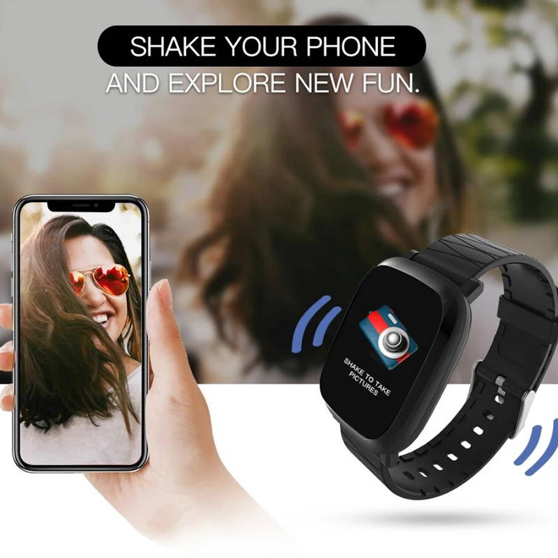 Wearpai M30 измерять кровяное давление умные часы IOS andriod цветной экран фитнес трекер