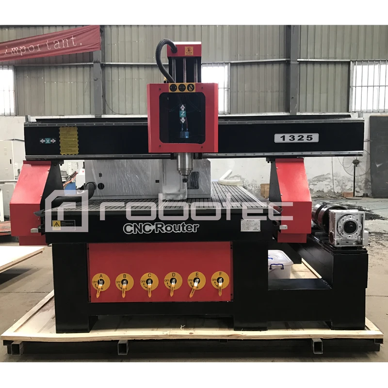 CE сертификат 1325 древесины CNC маршрутизатор 4 оси машинка для резки дерева двери