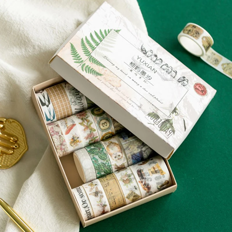 10/15/30 мм 20 рулон wagami делая лента цветок Единорог Кот японская лента Washi Diy Скрапбукинг Стикеры Школа канцелярских товаров