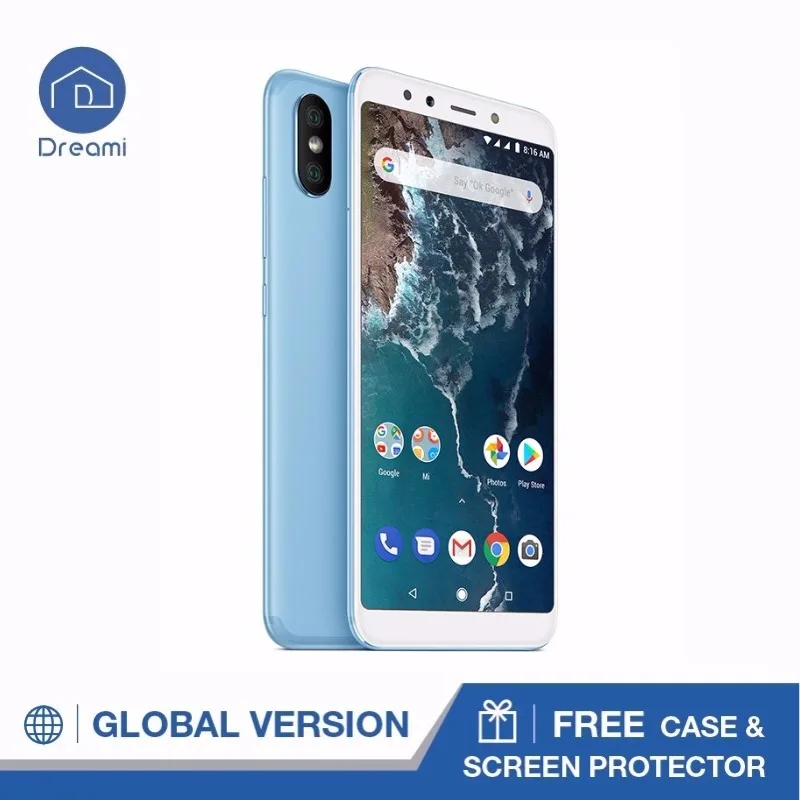 Global Version Xiaomi Mi A2 32GB ROM 4GB RAM (1 Year Seller Warranty) Brand New and Sealed | Мобильные телефоны и
