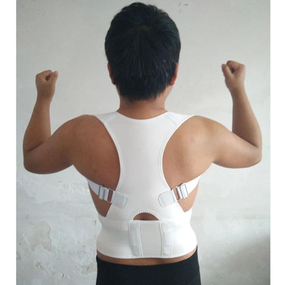 

Adjustable Shoulder Brace Neoprene Back Brace Posture Correction Spine Support Belt Straightening Orthopedic Corrector Man Women