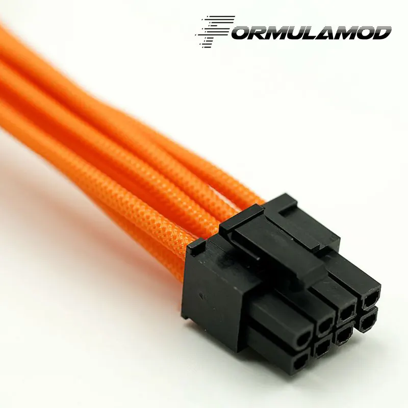 FormulaMod Fm-CPU 8P-B CPU 8Pin удлинительные кабели питания материнская плата 18AWG