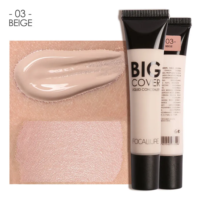 FOCALLURE идеальное прикрытие уход за кожей лица крем основа contour Pro маскирующий для