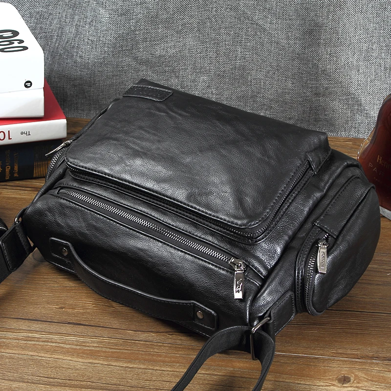 CROSS OX Сумка мужская из кожзама Большая дорожная сумка через плечо SL381|bag pu|shoulder bagsbag