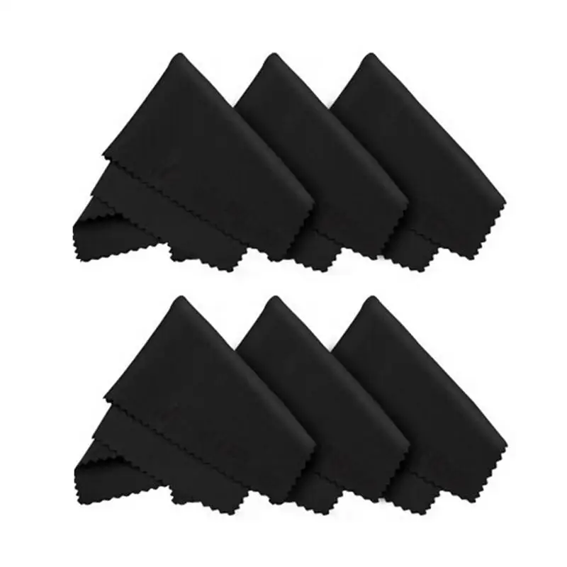 6 шт салфетки из микрофибры для очков экраны линзы планшетов IPad IPhone телефонов