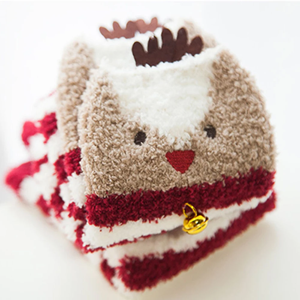 От 1 до 3 лет Детские носки с милыми мультяшными животными Хлопковые гольфы для