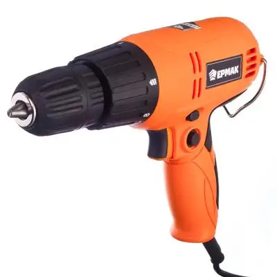 Дрель шуруповерт ERMAK электрическая 400Вт|battery screwdriver|screwdriver electricdrill screwdriver |