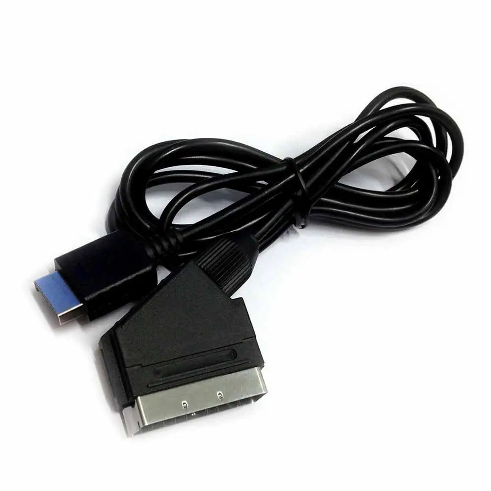 1 8 м длина Scart AV Аудио ТВ HD кабель с консолями Playstation PS1/2/3 | Обустройство дома
