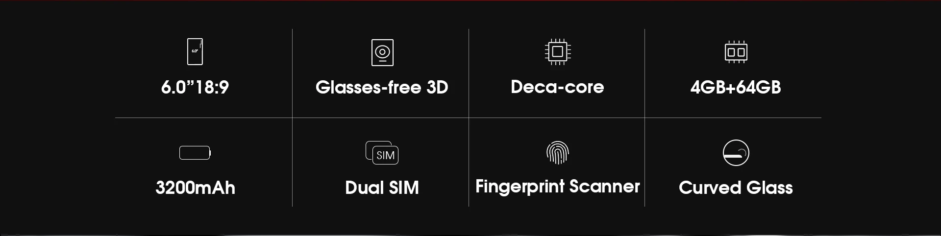 Elephone P11 3D смартфон 4 Гб 64 ГБ Android 8,0 MTK6797T Deca Core 6,0 дюймов incell экран FHD 16 Мп+ 8 Мп 3200 мАч 4G мобильный телефон