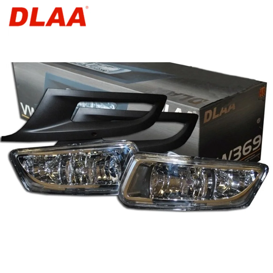 Для Volkswagen Polo хетчбек 2010 2014 Противотуманные фары DLAA VW369|fog light|fog lights for pololight polo |