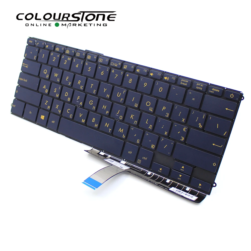 Русская новая модель клавиатуры с подсветкой для ноутбука ASUS ZENBOOK UX490 UX490UA |