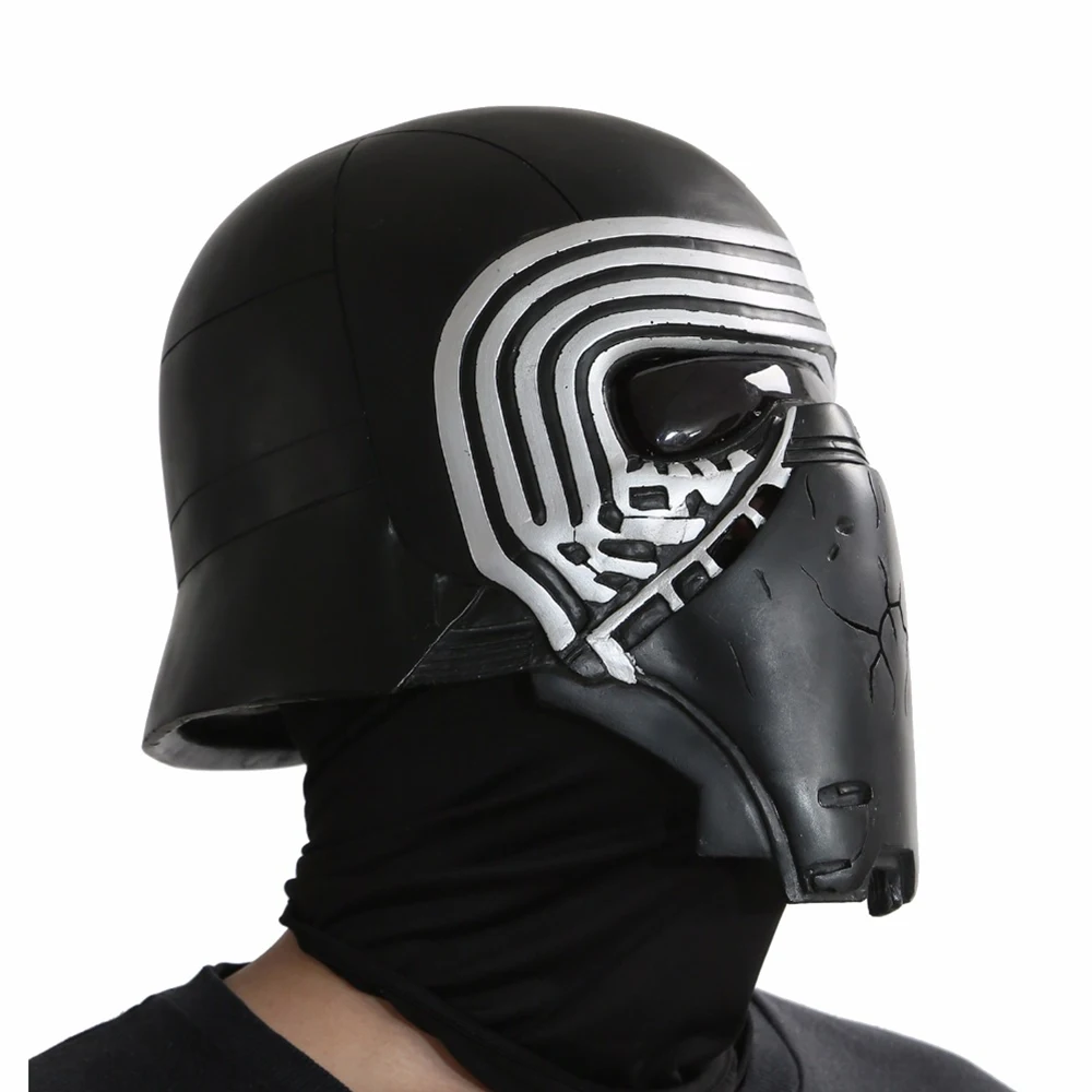 X-COSTUME классический Kylo Ren шлем Звездные войны 7 Пробуждение силы Косплей крутой ПВХ шлем на всю голову Хэллоуин вечерние аксессуары