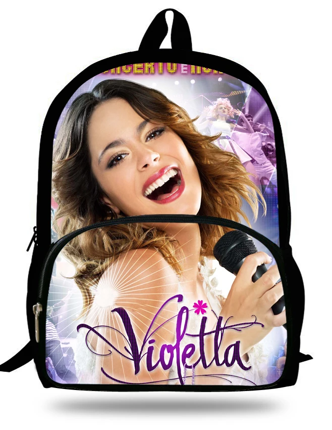 16 дюймовый Mochila рюкзак Violetta Детская школьная обувь для девочек Bolsa Infantil Menina