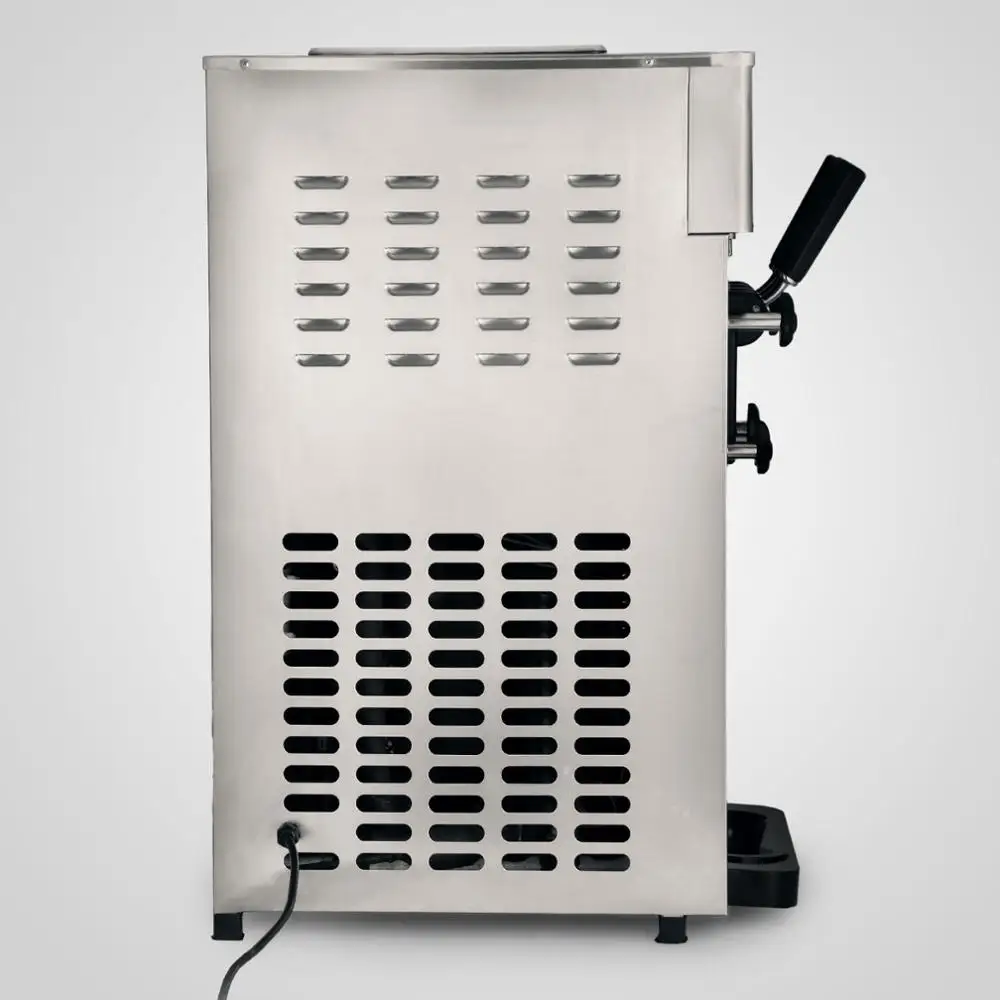 Горячая 110 v/220 v коммерческий замороженный йогурт машина, холодильник для мороженого мягкая машина для мороженого с 3 вкусом