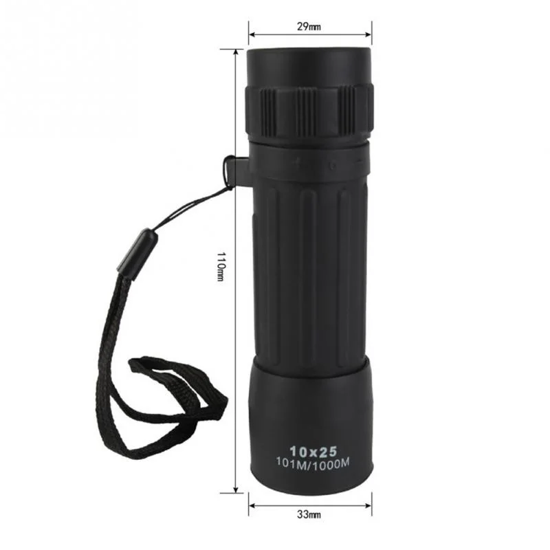 10x25 мини портативный Zoomable пиратский Монокуляр телескоп Ретро Spyglass телескоп Охота путешествия Приключения телескоп детский подарок