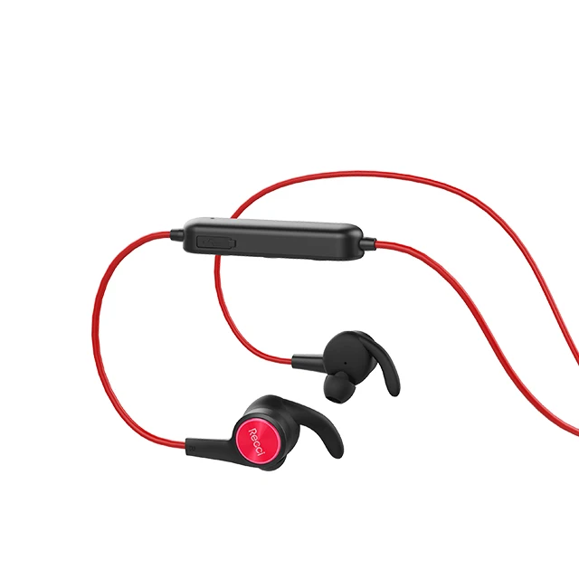 Recci KYLIN наушники вкладыши с шейным ободом спортивные Bluetooth беспроводные IPX4