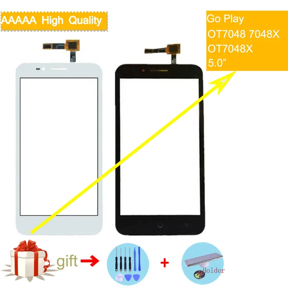 Оригинальный сенсорный экран 7048 дюйма для Alcatel One touch Go Play OT 7048X OT7048X дигитайзер
