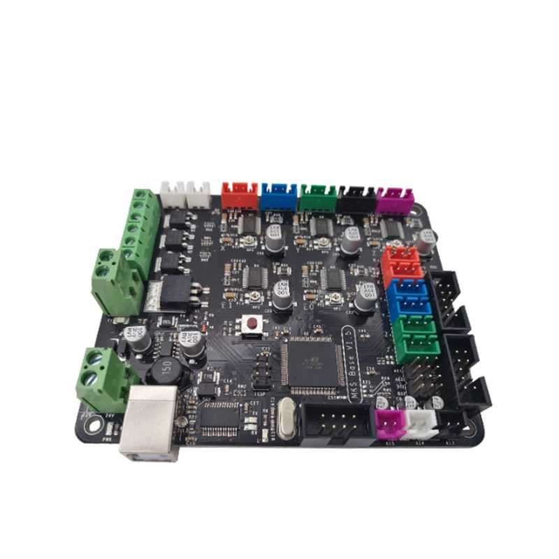 Материнская плата ShenzhenMaker MKS Base V1.6 с радиатором и совместимым USB контроллером Mega2560