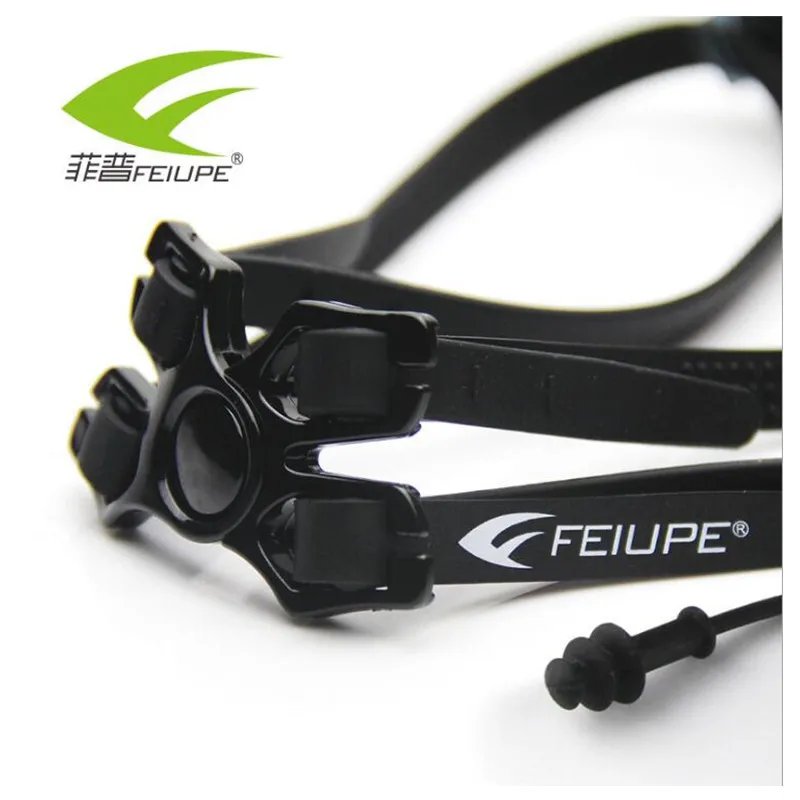 FEIUPE Men Women Swim Glasses Anti Fog UV Protection Eyewear Professional Waterproof Adult Goggles With Earplug D807 | Спорт и