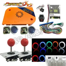 Pandora box 9D 2222 в 1 аркадная версия доска для игры JAMMA HDMI VGA DIY аркадная ktis с джойстиком черная крышка кнопки динамики замки