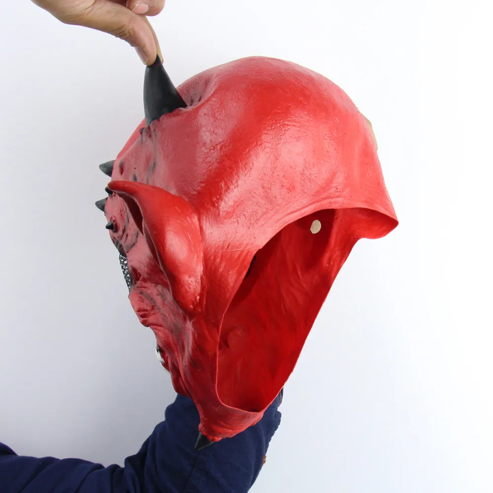 XCOSER дешевые продажи ад ночь вилка рога звери маска шары дом с привидениями баров