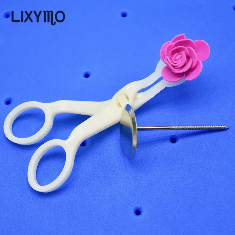 LIXYMO Fondant Icing Cream Flower Lifter Transfer set Move Scissor Clip Sugarcraft Cake Decorating Tool | Дом и сад